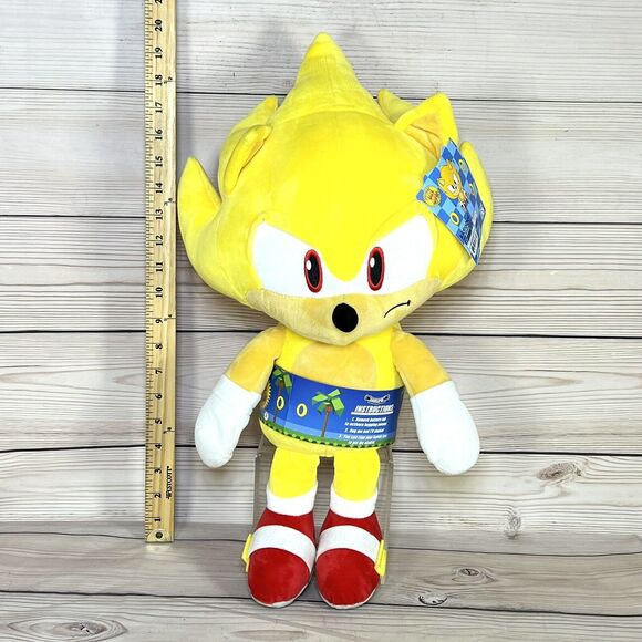 Kidrobot Super Sonic The Hedgehog 20" HugMe Shake Action Vibrating Plush Toy NWT - Picture 2 of 15